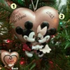 Hallmark 3" Mickey And Minnie Love Personalized Christmas Ornament 3HCM1002