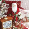 Raz 24.25" Santa In Robe Christmas Figure 4215516