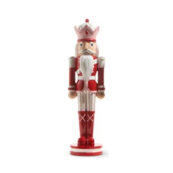 Raz 23.75" Peppermint Red And Pink Nutcracker Christmas Decoration 4301601 -Christmas Decoration Sale 4301601a 76308.1680811715