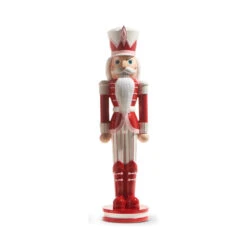Raz 23.75" Peppermint Red And Pink Nutcracker Christmas Decoration 4301601 -Christmas Decoration Sale 4301601b 38883.1680811805