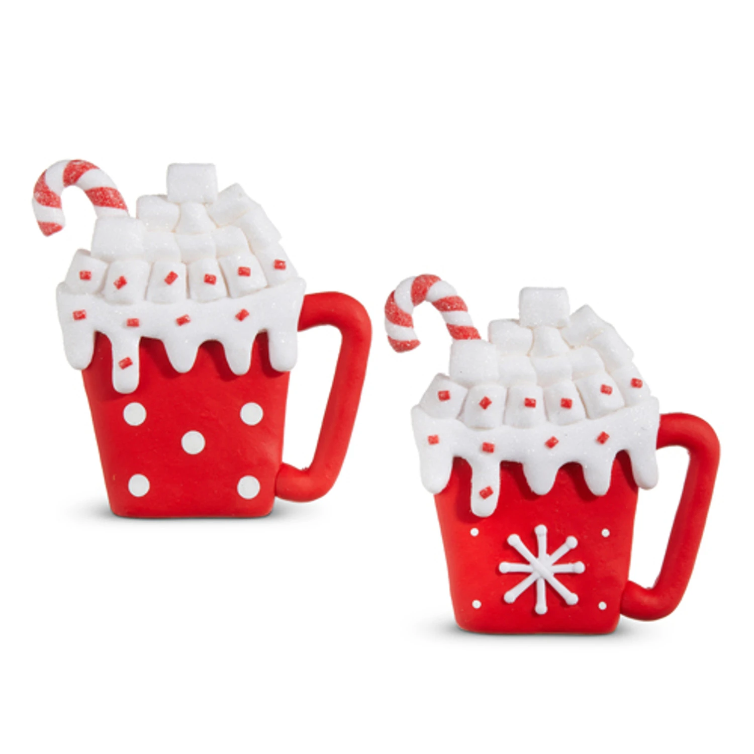 Raz 4.25" Hot Cocoa With Marshmallows Christmas Ornament Set Of 2 4314112 1 Raz 4.25" Hot Cocoa With Marshmallows Christmas Ornament Set Of 2 4314112