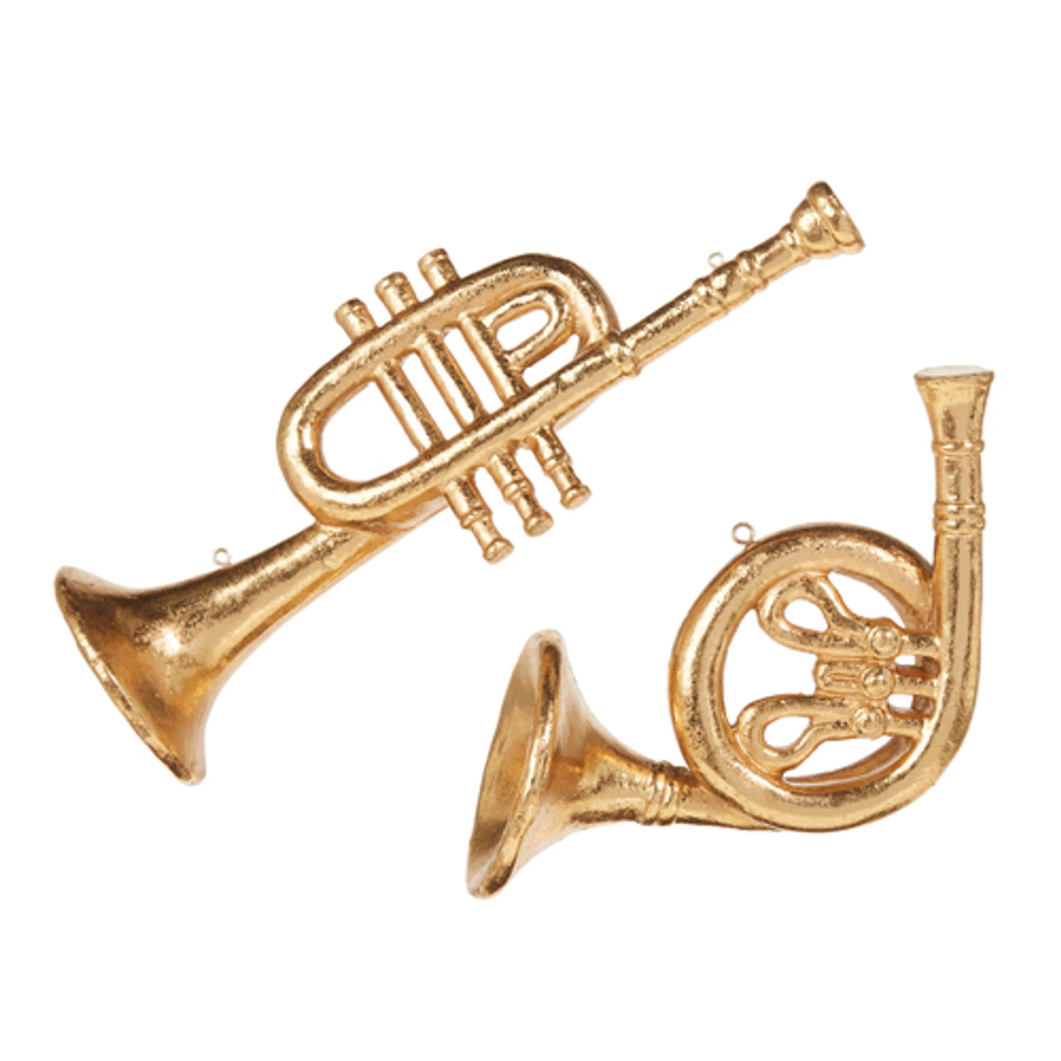 Raz 10.5" Trumpet Or French Horn Christmas Ornament 4316162 2 Raz 10.5" Trumpet Or French Horn Christmas Ornament 4316162 - Image 2