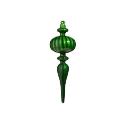 Raz 9.75" Pink, Red, Or Green Blown Glass Finial Christmas Ornament 4322881 -Christmas Decoration Sale 4322881c 26191.1684329066