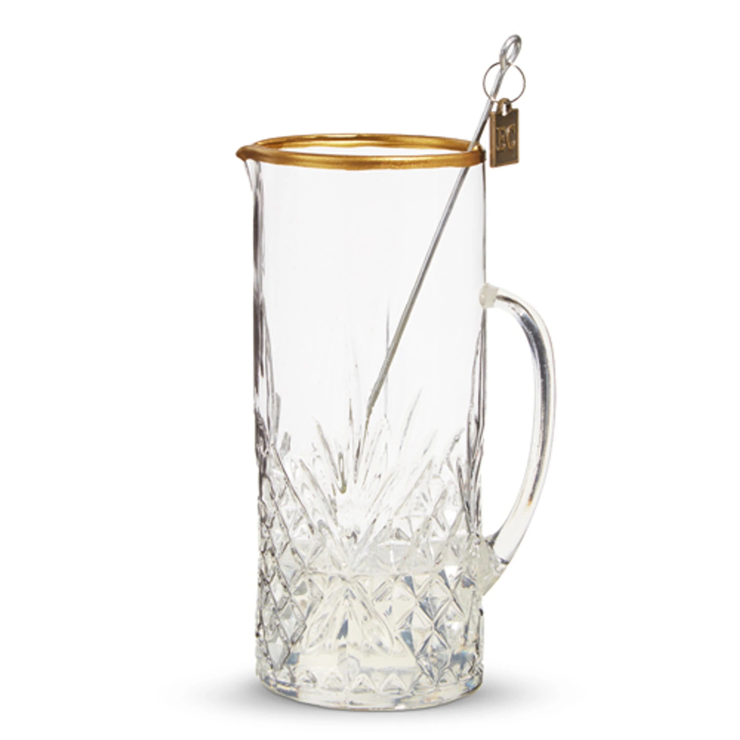 Raz Eric Cortina 6.25" Martini Pitcher Glass Christmas Ornament 4353136 2 Raz Eric Cortina 6.25" Martini Pitcher Glass Christmas Ornament 4353136 - Image 2