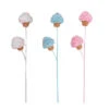 December Diamonds 25" White, Blue, Or Pink Cupcake Christmas Tree Pick