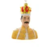 Cody Foster 5" Freddie Mercury Glass Christmas Ornament GO-4033