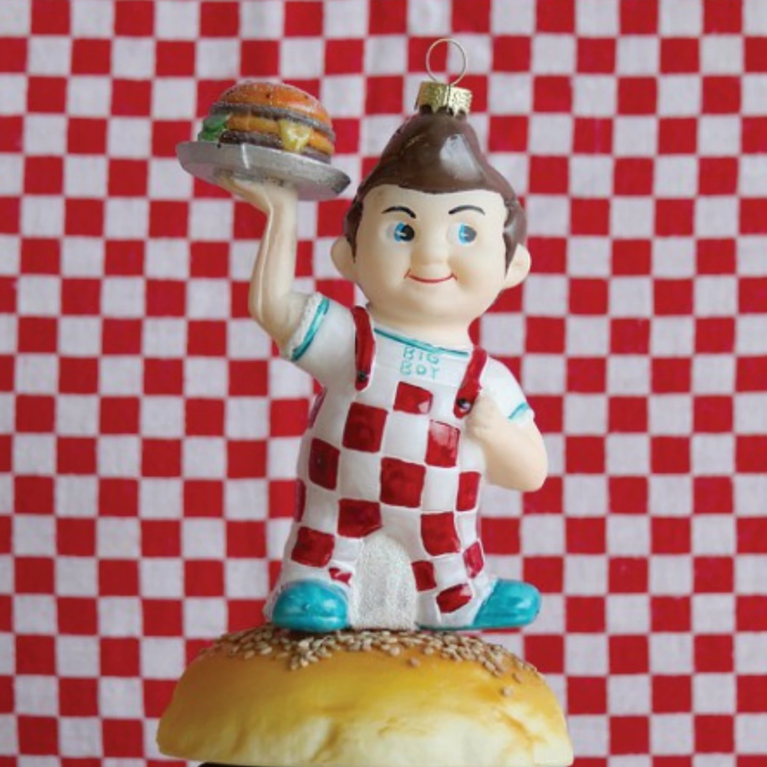 Cody Foster 5.25" Big Boy Glass Christmas Ornament GO-8335 1 Cody Foster 5.25" Big Boy Glass Christmas Ornament GO-8335