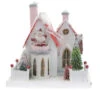 Cody Foster 8.5" Santa's House Vintage Inspired Putz Christmas House HOU-305