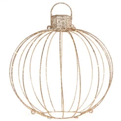 Raz 14", 19", Or 23.5" Large Gold Lighted Metal Frame Ornament Christmas Decoration -Christmas Decoration Sale L4340610 10677.1686252480