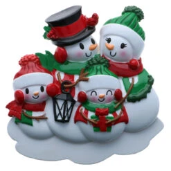 Snowman Family Of 4 Personalized Christmas Ornament OR2255-4 5 Snowman Family Of 4 Personalized Christmas Ornament OR2255-4 -Christmas Decoration Sale OR2255 4 83477.1654016852