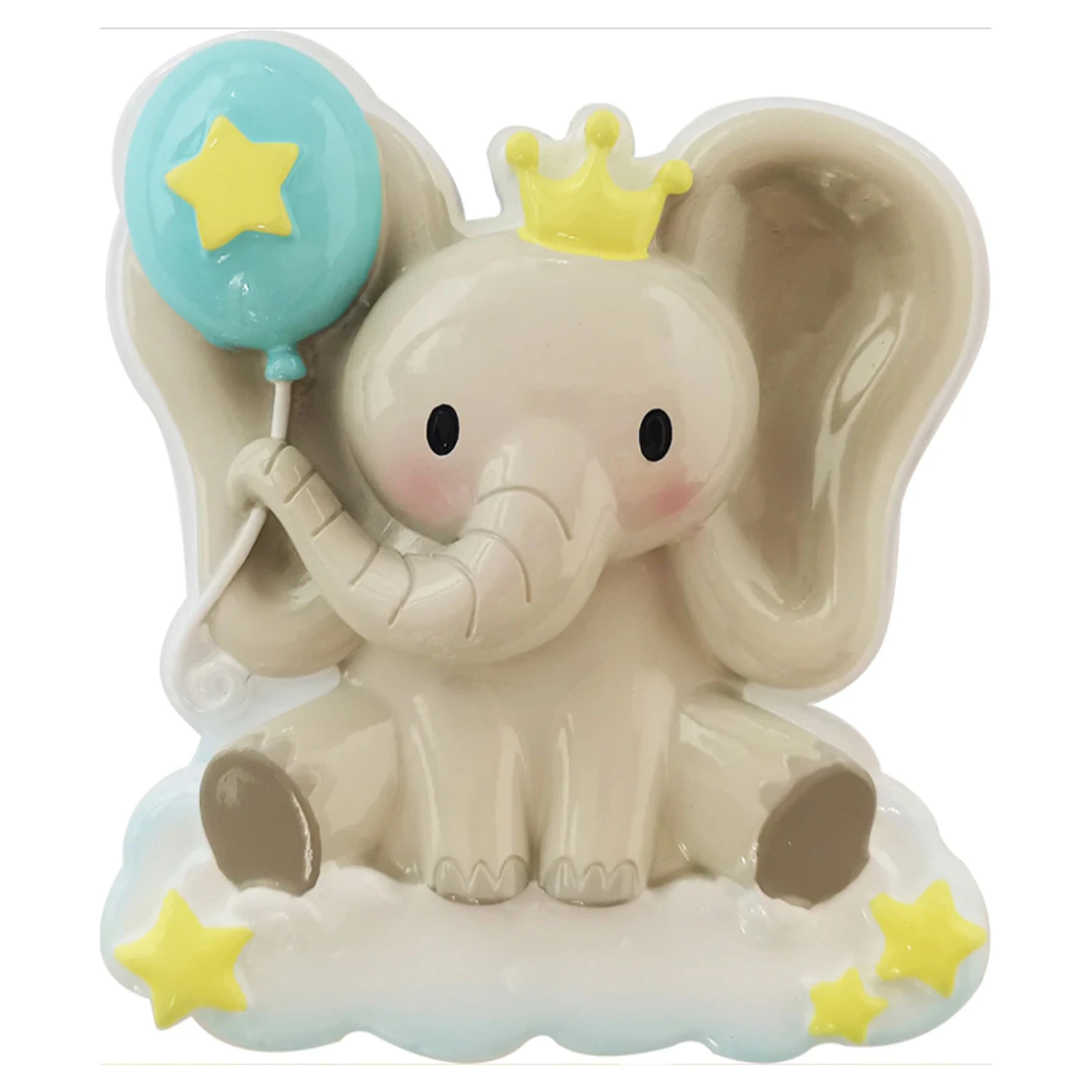 Boy Baby Elephant Personalized Christmas Ornament OR2361-M 3 Boy Baby Elephant Personalized Christmas Ornament OR2361-M - Image 3