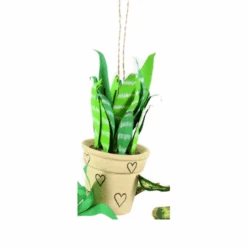 Cody Foster 4.5" Pothos, Snakeplant, Or Fern Christmas Ornament PO-2079 -Christmas Decoration Sale PO 2079B 22502.1691524876