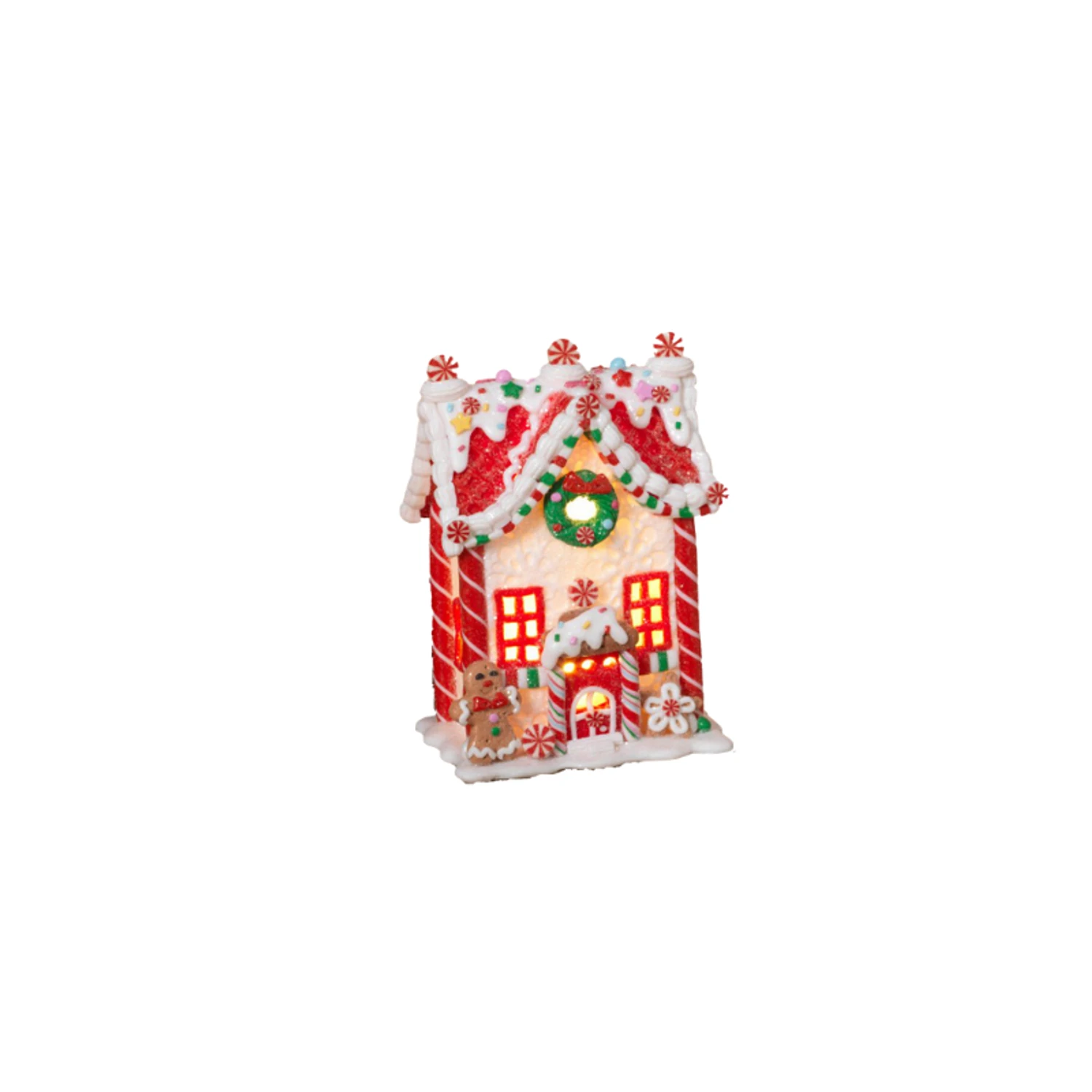 5.5" Battery Operated Claydough Gingerbread House 2599290 3 5.5" Battery Operated Claydough Gingerbread House 2599290 - Image 3