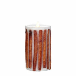 Liown 3.5" X 5" Or 7" Moving Flame Cinnamon Stick Pillar Candle -Christmas Decoration Sale api6xcyhx 70379.1646091969