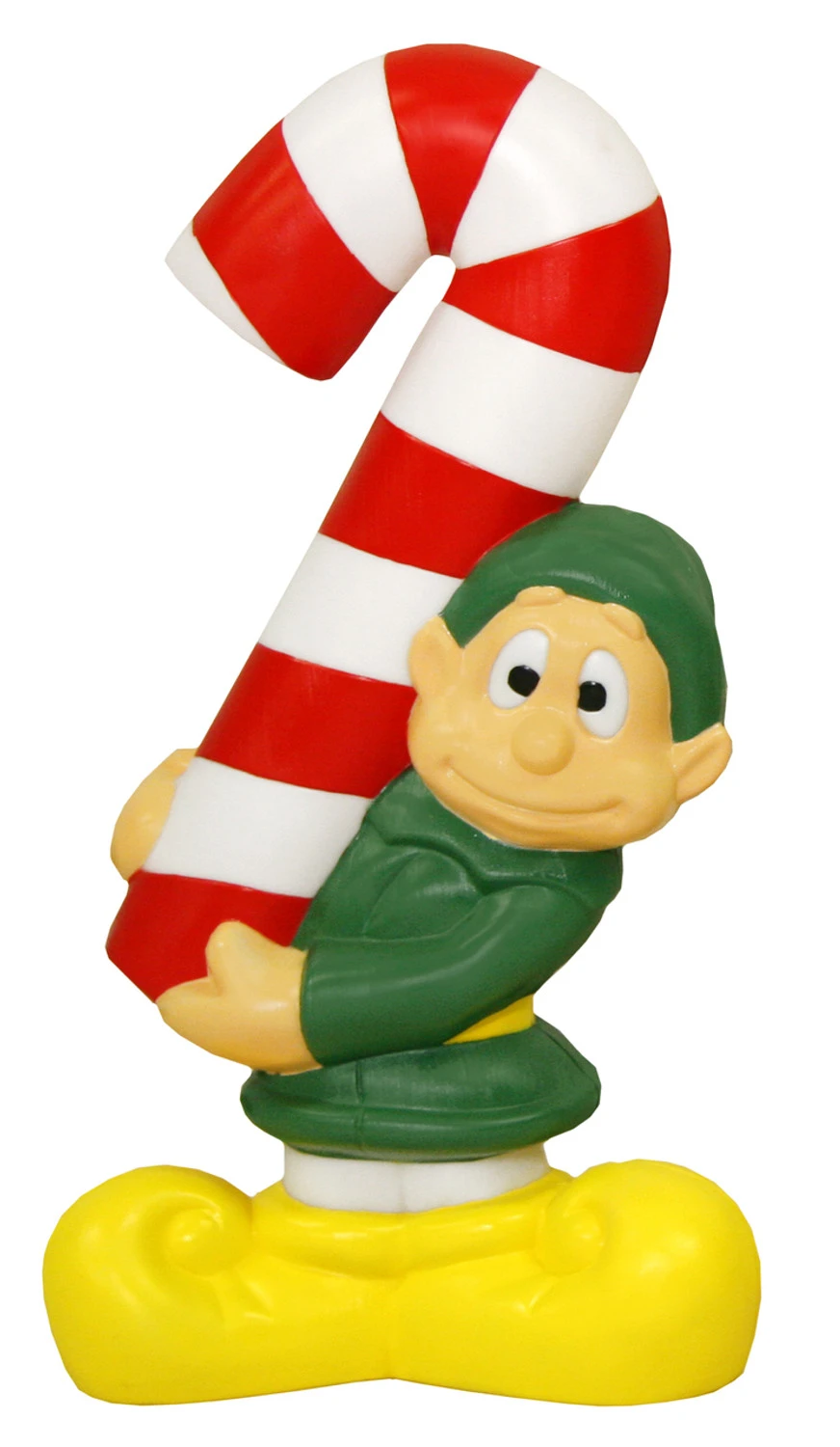 60" Santa And Elf 10 Piece Lighted Christmas Blow Mold Set 5 60" Santa And Elf 10 Piece Lighted Christmas Blow Mold Set - Image 5