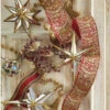 Raz Large Gold Mirrored Star Christmas Ornament