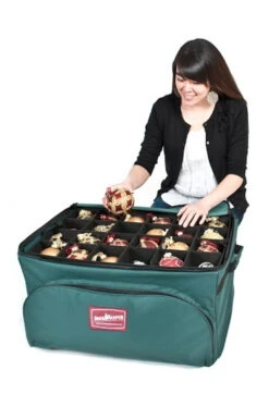 Tree Keeper 3 Tray Christmas Ornament Keeper Storage Bag With Front Pocket TK-10127 -Christmas Decoration Sale apiduyzsu 15980.1646091881