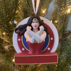 Hallmark 3.25" Wonder Woman™ Personalized Christmas Ornament 2HCM5499 -Christmas Decoration Sale apijhuqzm 70028.1646091888