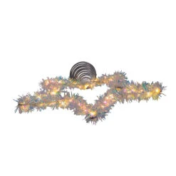 Kurt Adler 12.2" LED Lighted Warm White Silver Tinsel Star Christmas Tree Topper AD1022WW 16 Kurt Adler 12.2" LED Lighted Warm White Silver Tinsel Star Christmas Tree Topper AD1022WW -Christmas Decoration Sale apinctklb 00838.1646091913