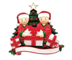 Couple Opening Presents Personalized Christmas Ornament OR1523-2 5 Couple Opening Presents Personalized Christmas Ornament OR1523-2 -Christmas Decoration Sale apiow2shs 60512.1646091875