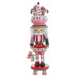 Kurt Adler 18" Hollywood Nutcracker Candy And Cake Hat Nutcracker Christmas Figure HA0588 -Christmas Decoration Sale apiq5mkbf 92183.1646091914