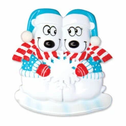 Polar Bear Couple Our First Christmas Personalized Christmas Ornament OR1450 -Christmas Decoration Sale apivnivcb 83586.1646091894