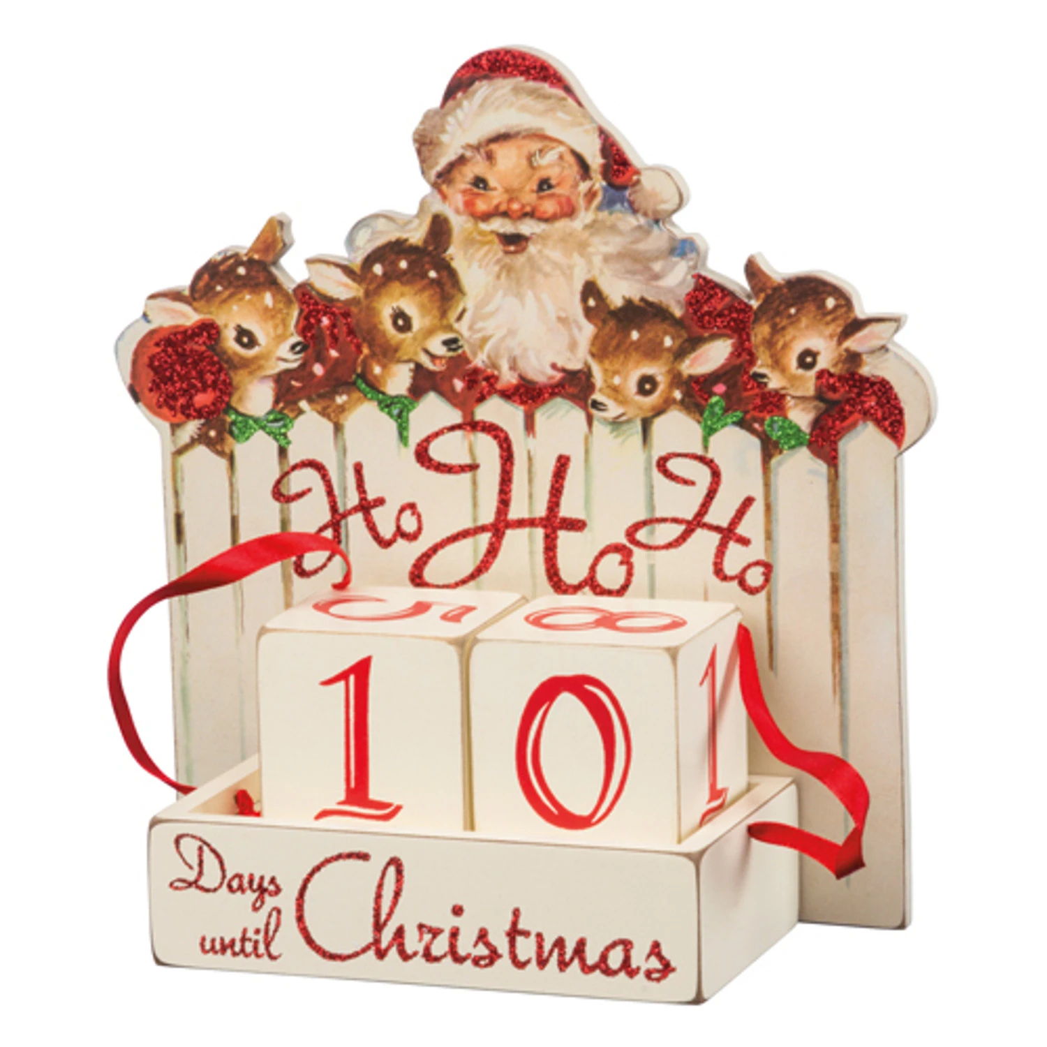 7" Primitives By Kathy Ho Ho Ho Wooden Christmas Countdown Blocks 32277 1 7" Primitives By Kathy Ho Ho Ho Wooden Christmas Countdown Blocks 32277