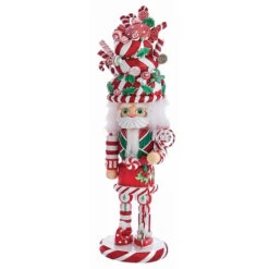 Kurt Adler 18" Hollywood Nutcracker Candy And Cake Hat Nutcracker Christmas Figure HA0588 -Christmas Decoration Sale apizcnytr 29139.1646091914