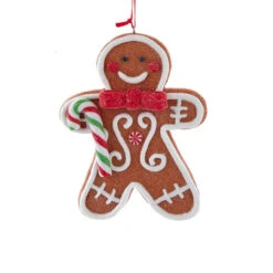 Kurt Adler 4.85" Set Of 4 Claydough Cookie Christmas Ornament D4156 -Christmas Decoration Sale d4156c 29243.1677688128