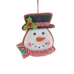 Kurt Adler 4.85" Set Of 4 Claydough Cookie Christmas Ornament D4156 -Christmas Decoration Sale d4156d 71290.1677688123