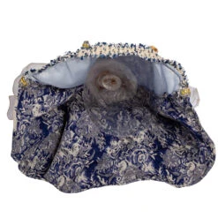 Kurt Adler 17" Indigo Blue Delft Angel Christmas Tree Topper J6099 -Christmas Decoration Sale j6099 06 83513.1653408823